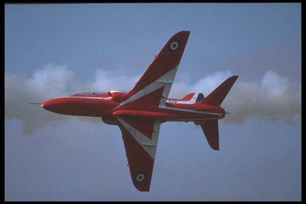 359096 BAe Hawk T. Mk 1A, The Red Arrows, Royal Air Force A4 Photo Print