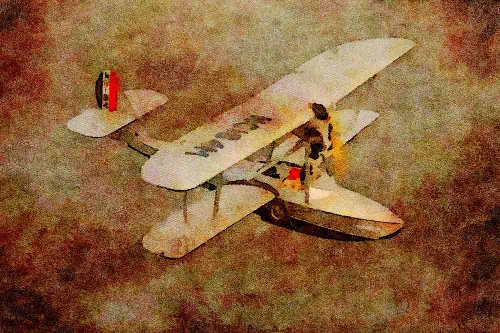 360000 Savoia, Marchetti S 56, 1930, Oshkosh, WI A4 Limited Edition Watercolour Print