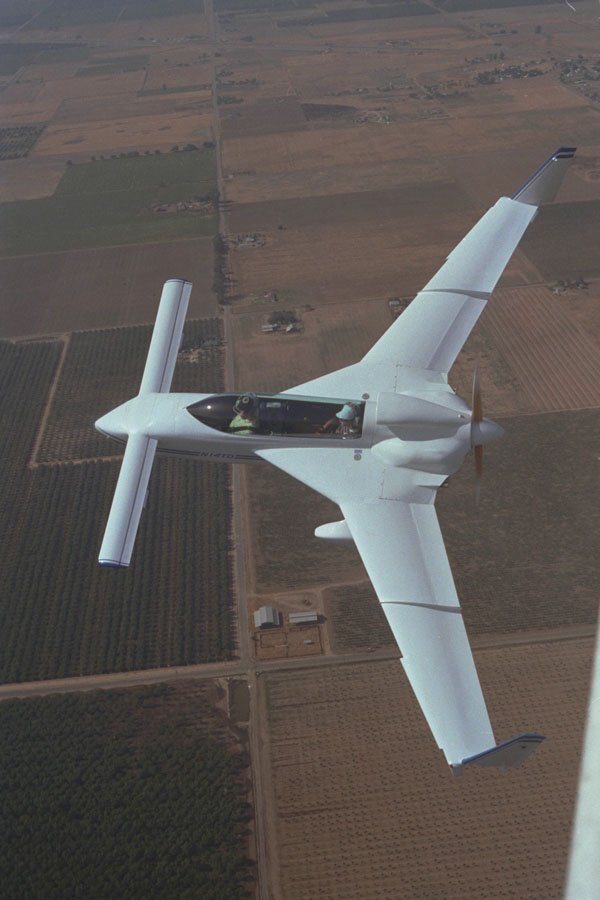 360001 Rutan, Vari EZE, 1978, Merced, CA A4 Photo Print