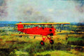 360013 Fleet, Model 2, 1929, Oshkosh, WI A4 Limited Edition Watercolour Print