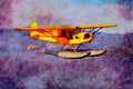 360022 Piper, J 3 Cub ,1939, Clear Lake, CA A4 Limited Edition Watercolour Print
