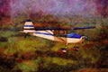 360025 Cessna 170, 1948, Slator, MO A4 Limited Edition Watercolour Print