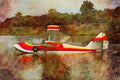 360034 Volmer, Sportsman, 1981, Greenfield, IA A4 Limited Edition Watercolour Print
