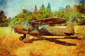 360035 Luscombe, T 8F, 1948, Columbia, CA A4 Limited Edition Watercolour Print