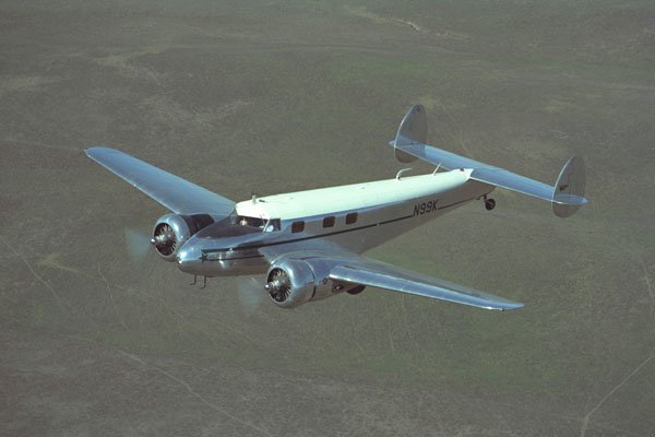 360036 Lockheed, 12A Electra, 1938, Schellville, California A4 Photo Print
