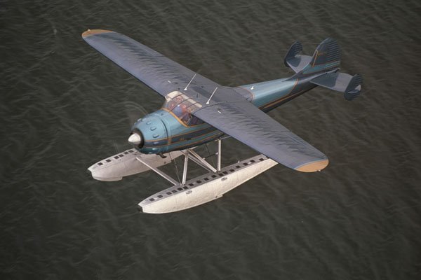 360046 Cessna 195, 1949, Seattle, WA A4 Photo Print