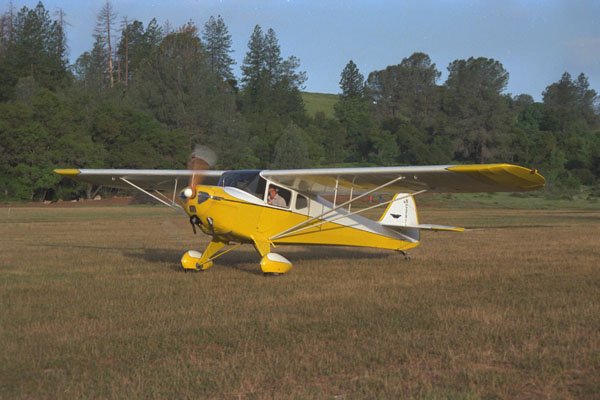 360056 Taylorcraft, BC 12, 1941, Columbia, CA A4 Photo Print