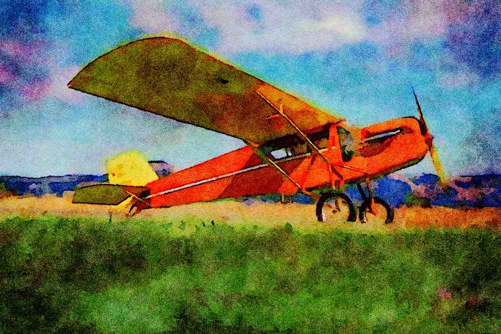 360077 Curtiss, Robin ,1929, Hood River, OR A4 Limited Edition Watercolour Print