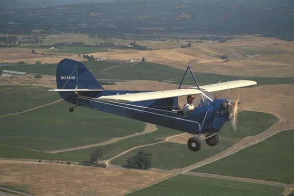 360081 Aeronca, C 3, 1931, Schellville, CA A4 Photo Print