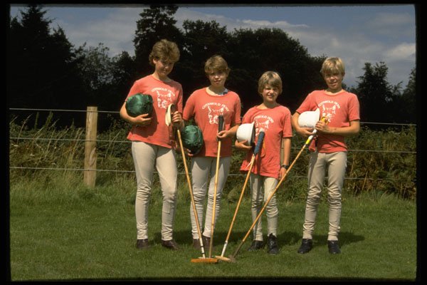 361001 Pony Club Team A4 Photo Print