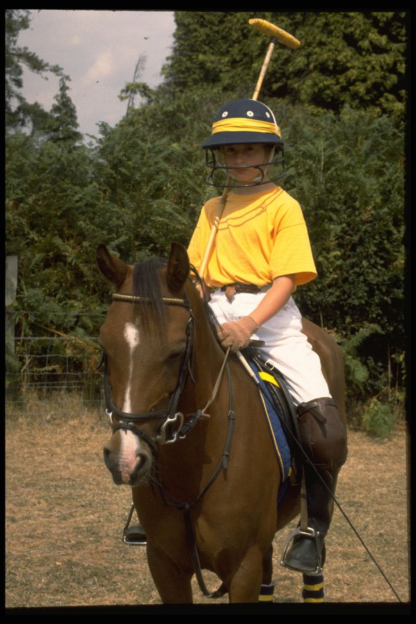 361005 Pony Club Player A4 Photo Print