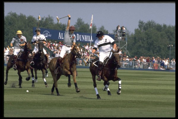 361009 Queen's Cup '93, Ellerston Whites Vs Black Bears A4 Photo Print