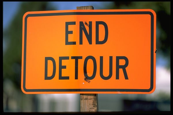 363009 End Detour A4 Photo Print