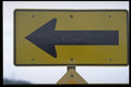 363014 Left Arrow A4 Photo Print