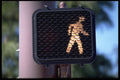 363046 Pedestrian Cross Go (light) A4 Photo Print