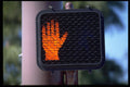 363047 Pedestrian Cross Stop (light) A4 Photo Print