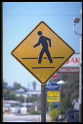 363050 Pedestrian Crossing (symbol) A4 Photo Print