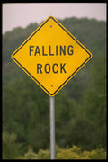 363059 Falling Rock A4 Photo Print