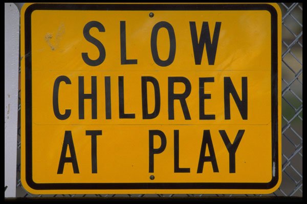 363061 Slow, Children At Play A4 Photo Print