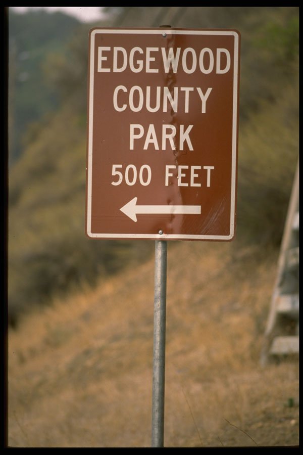 363063 County Park 500 Feet (with Arrow) A4 Photo Print