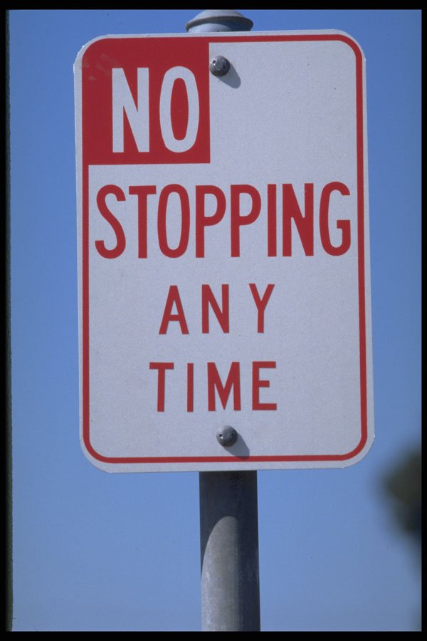 363068 No Stopping At Any Time A4 Photo Print