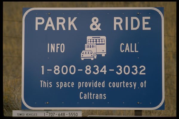 363080 Park & Ride A4 Photo Print