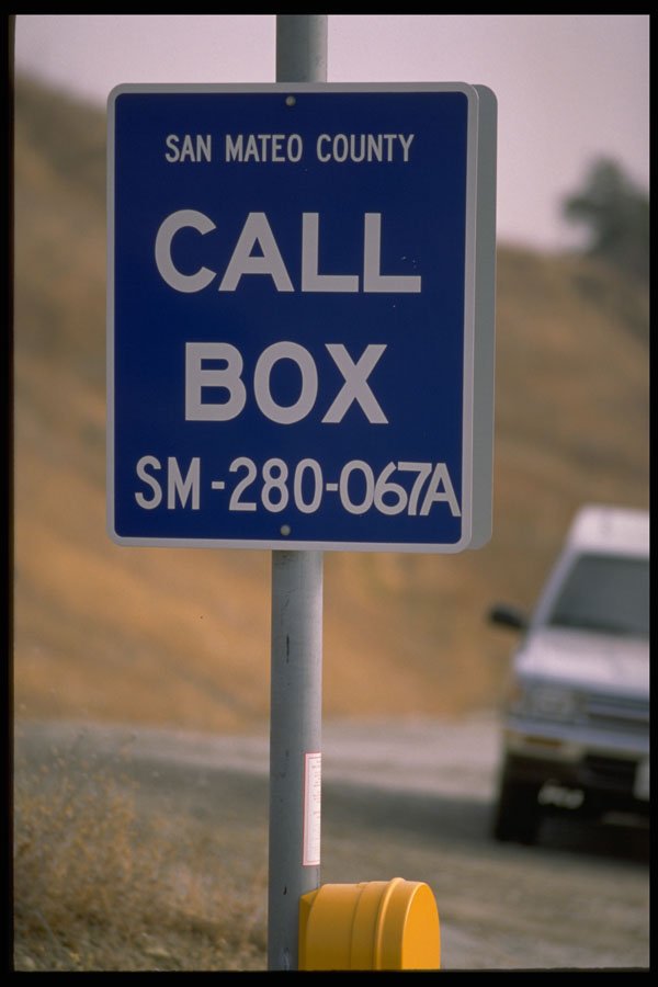 363090 Call Box A4 Photo Print