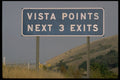 363091 Vista Points Next 3 Exits A4 Photo Print