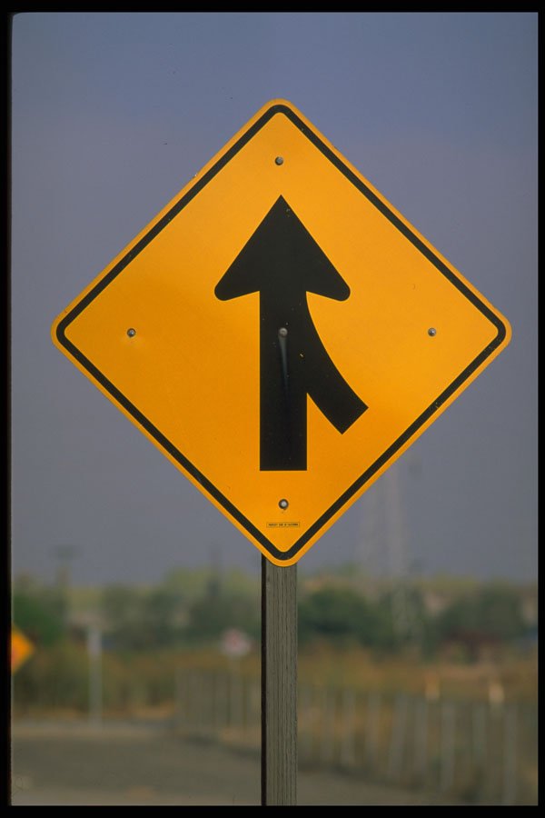 363097 Merging Traffic (symbol) A4 Photo Print