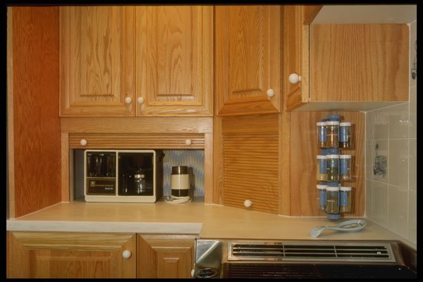 364001 Wooden Appliance A4 Photo Print