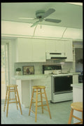 364012 Kitchen Stools A4 Photo Print