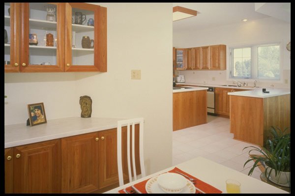 364033 Spacious Cabinets A4 Photo Print
