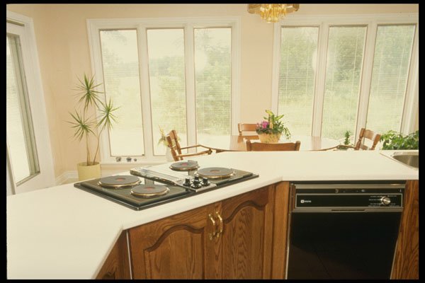 364040 Light Filled Breakfast Area A4 Photo Print