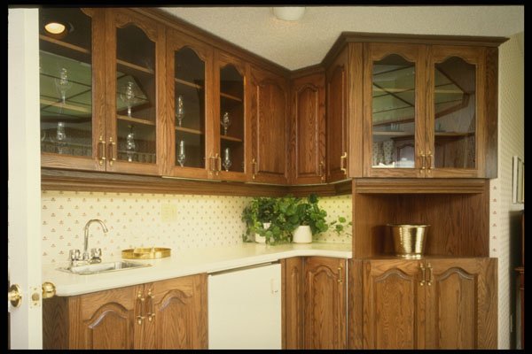 364061 Colonial look Cabinets A4 Photo Print