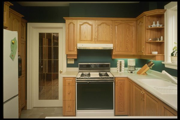 364084 Wood And Glass Doors A4 Photo Print