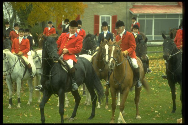 365021 Caledon Hunt Club's Annual Fox Hunt, Near Toronto A4 Photo Print
