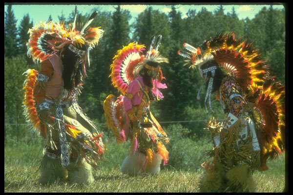 365023 Large Indian Powwow, Kenora, Ontario A4 Photo Print