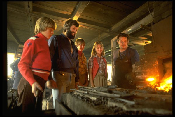 365031 Blacksmith At Sherbrooke Village, Nova Scotia A4 Photo Print