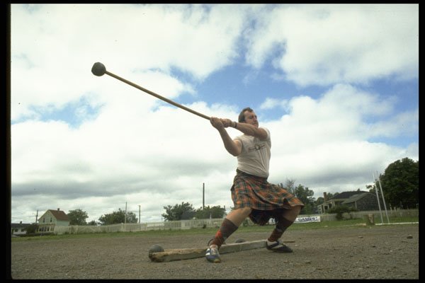 365032 Scottish Games, Nova Scotia A4 Photo Print