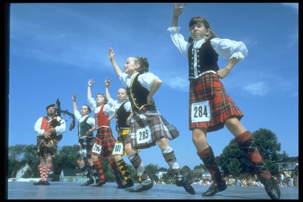 365035 Highland Dancing Competition A4 Photo Print