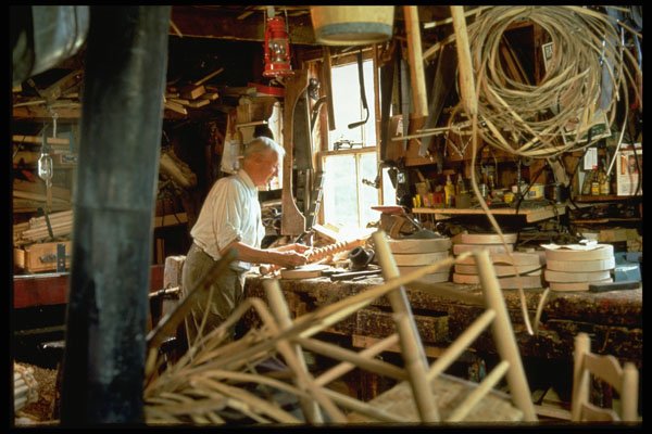 365068 Margaree Valley Chair maker, Cape Breton, Nova Scotia A4 Photo Print