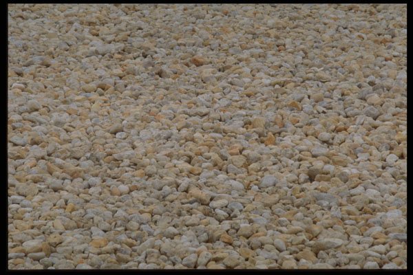 366027 White Gravel A4 Photo Print