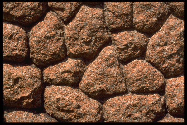 366033 Rock Fence Close up A4 Photo Print