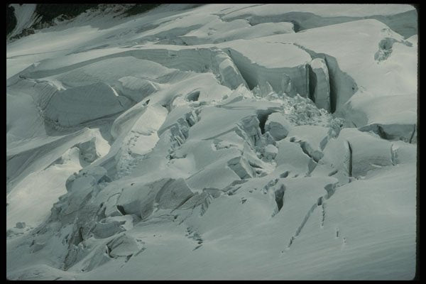 366080 Top Of The Glacier A4 Photo Print