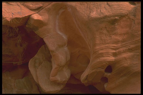 366087 Sandstone Swirls A4 Photo Print