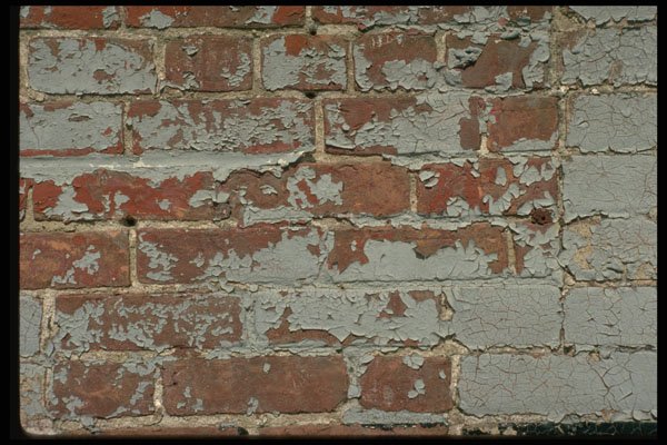 367016 Painted Red Brick Wall A4 Photo Print