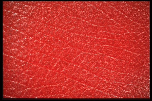 367023 Red Leather Texture A4 Photo Print