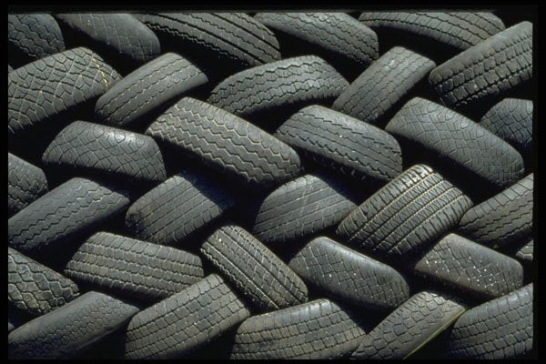367031 Abstract Tires A4 Photo Print