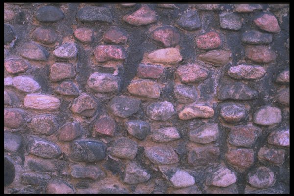 367048 Stone Church Wall A4 Photo Print