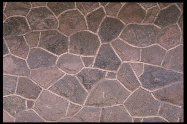367049 Stone Facade A4 Photo Print